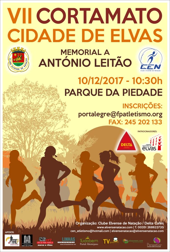 7º Corta-Mato Cidade de Elvas, irá relizar-se dia 10 de Dezembro