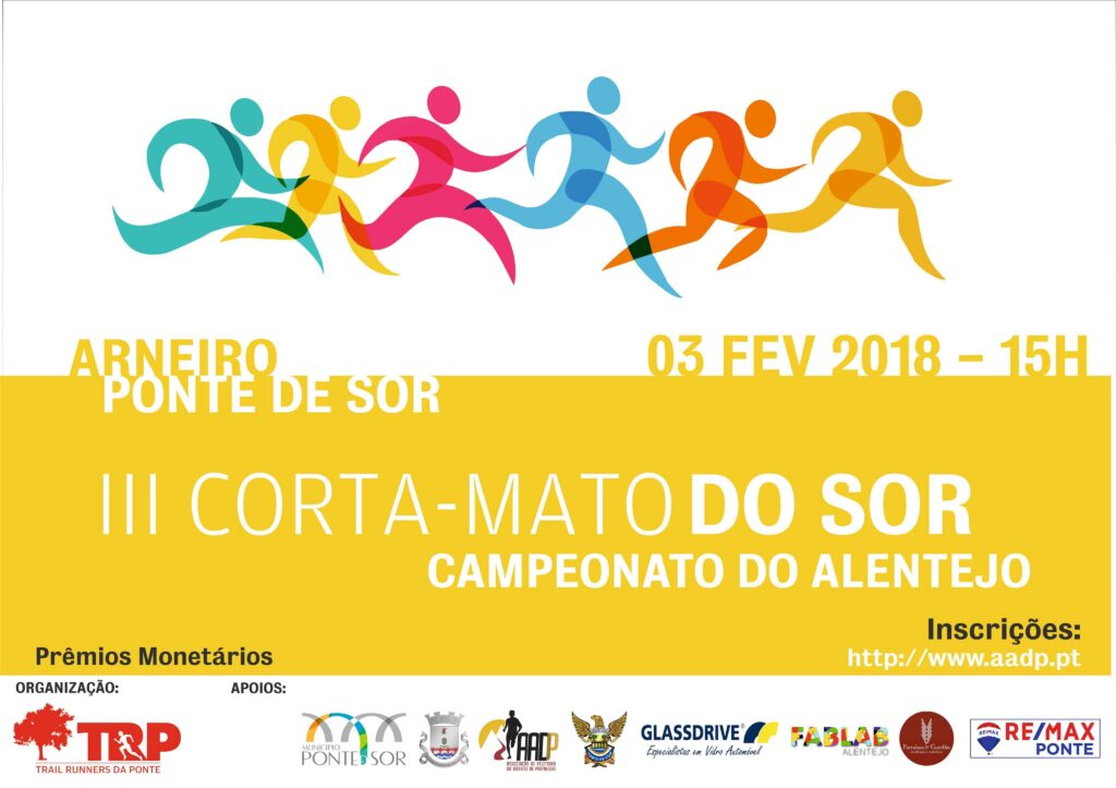 Cidade de Ponte de Sor, acolhe Campeonato do Alentejo de Corta-Mato