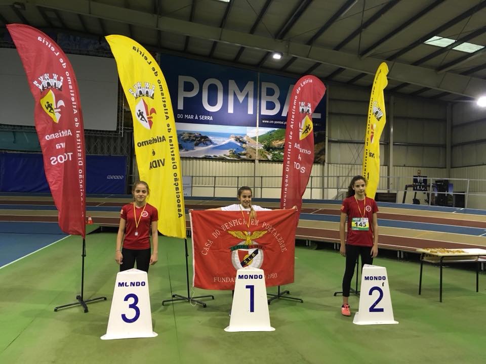 Ana Catarina Cardoso estabelece novo recorde AADP em 60 metros barreiras.